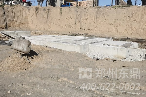 山西煤泥烘干機(jī)設(shè)備土建現(xiàn)場(chǎng)