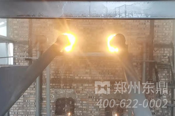 山西宏盛煤泥烘干機試機現場