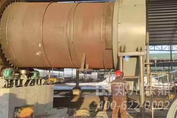 山西應(yīng)縣煤泥烘干機(jī)現(xiàn)場(chǎng)實(shí)拍