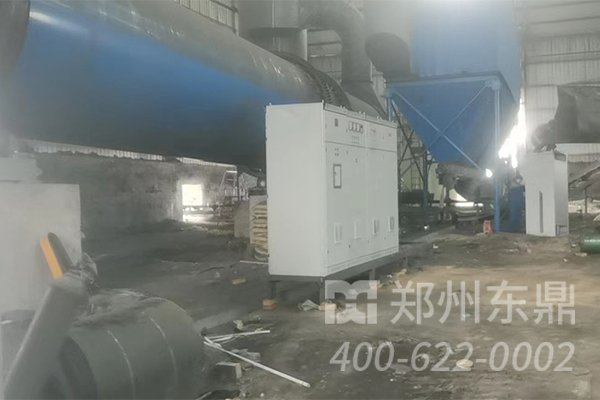 內蒙古伊旗煤泥烘干機安裝現(xiàn)場